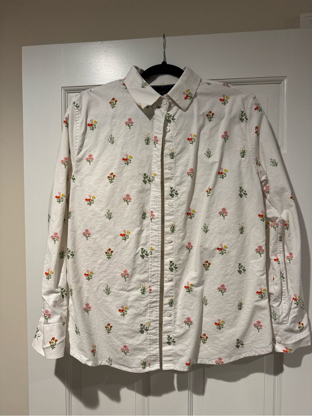 KJP Women's Floral Button-Up Shirt